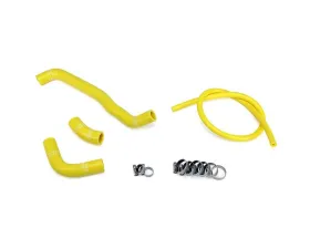 HPS Yellow Reinforced Silicone Radiator Hose Kit for Suzuki 00-08 DRZ400S DRZ400SM