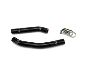 HPS Black Reinforced Silicone Radiator Hose Kit for Suzuki 06-10 LTR450