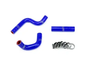 HPS Blue Reinforced Silicone Radiator Hose Kit for Kawasaki 98-12 KX80 KX85 KX100