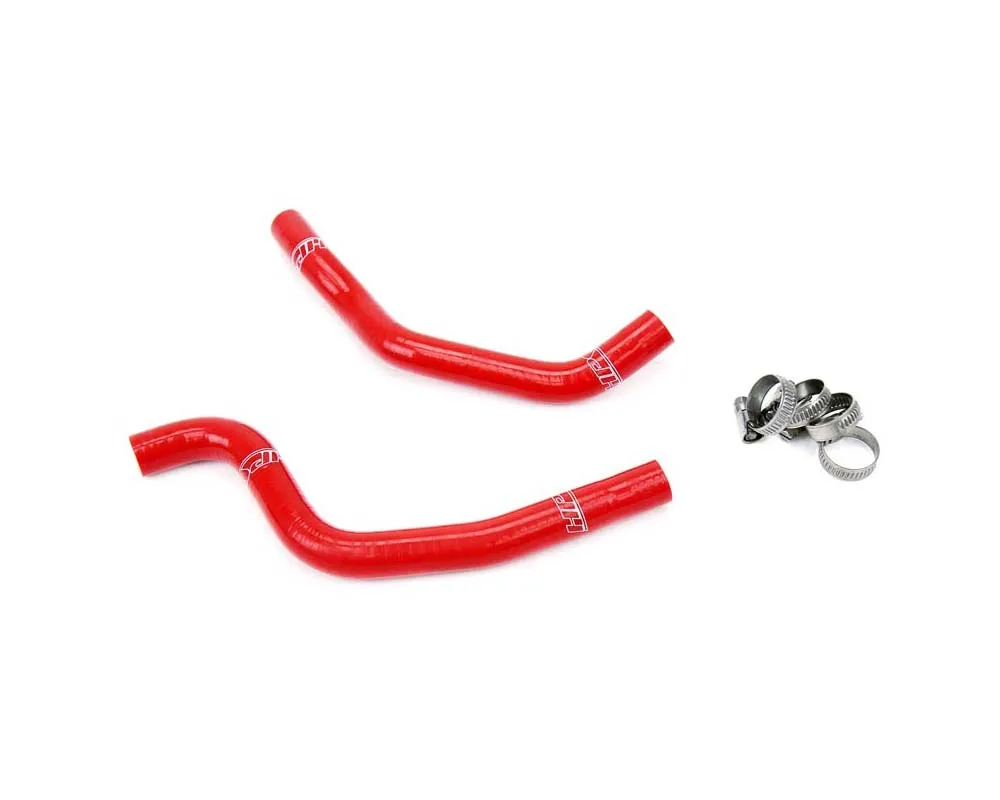 HPS Red Reinforced Silicone Radiator Hose Kit for Honda 96-99 CR80R 2 Stroke - 57-1373-RED