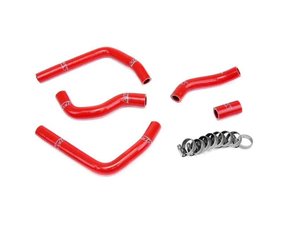 HPS Red Reinforced Silicone Radiator Hose Kit for Honda 05-08 CR125R 2 Stroke - 57-1374-RED