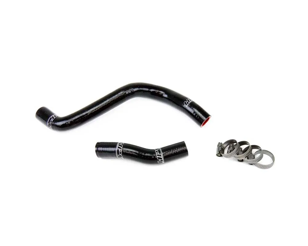 HPS Black Reinforced Silicone Radiator Hose Kit for Honda 97-99 CR250R 2 Stroke - 57-1375-BLK
