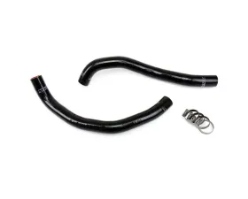 HPS Black Reinforced Silicone Radiator Hose Kit Coolant for Honda 03-07 Accord 2.4L 4Cyl