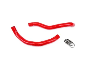 HPS Red Reinforced Silicone Radiator Hose Kit Coolant for Honda 03-07 Accord 2.4L 4Cyl