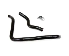 HPS Reinforced Black Silicone Radiator Hose Kit Coolant for Honda 98-02 Accord 2.3L 4Cyl