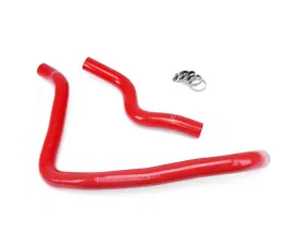 HPS Reinforced Red Silicone Radiator Hose Kit Coolant for Honda 98-02 Accord 2.3L 4Cyl