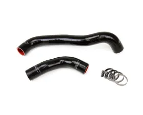 HPS Reinforced Black Silicone Radiator Hose Kit Coolant for Mazda 89-92 RX7 FC3S 1.3L NA Turbo