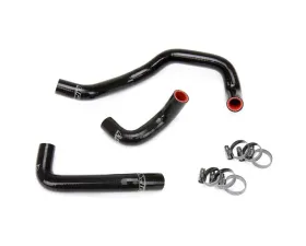 HPS Black Reinforced Silicone Heater Hose Kit for Nissan 95-98 240SX S14 KA24DE