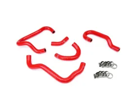 HPS Red Reinforced Silicone Heater Hose Kit for Honda 06-09 S2000