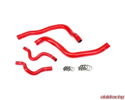 HPS Red Silicone OEM Replacement Radiator Coolant Hose Kit Hyundai Sonata 2011-2014 - 57-1417-RED