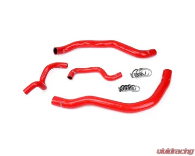 HPS Red Silicone OEM Replacement Radiator Coolant Hose Kit Hyundai Sonata 2011-2014 - 57-1418-RED