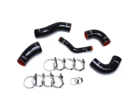 HPS Black Silicone OEM Replacement Intercooler Turbo Hose Kit Hyundai Sonata 2011-2014