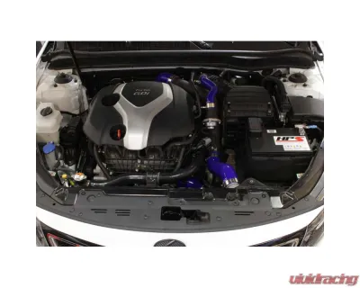 HPS Blue Silicone OEM Replacement Intercooler Turbo Hose Kit Hyundai Sonata 2011-2014 - 57-1420-BLUE