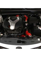 HPS Performance High Temp 4-ply Reinforced Silicone,Replace OEM Rubber Intercooler Turbo Boots                                     - 57-1420-RED - Image 2