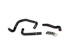 HPS Black Reinforced Silicone Heater Hose Kit for Mazda 86-92 RX7 FC3S Turbo LHD