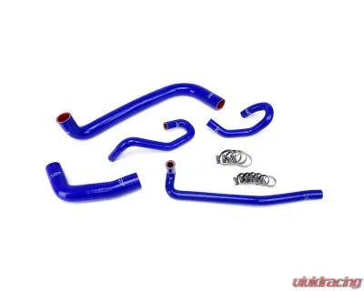 HPS Performance High Temp 3-ply Reinforced Silicone,Replace Rubber Radiator Heater Coolant Hoses Toyota 2004-2006 4.7L V8 - 57-1425-BLUE