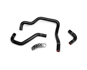 HPS Black OEM Replacement 22RE Non Turbo EFI Left Hand Drive Silicone Heater Coolant Hose Kit Toyota 4Runner 1989-1995