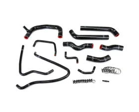 HPS Reinforced Black Silicone Radiator Hose Kit Coolant for Toyota 00-05 MR2 Spyder