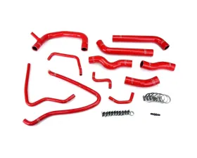 HPS Reinforced Red Silicone Radiator Hose Kit Coolant for Toyota 00-05 MR2 Spyder