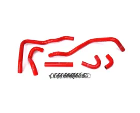 HPS Reinforced Red Silicone Heater Hose Kit Coolant for Toyota 00-05 MR2 Spyder