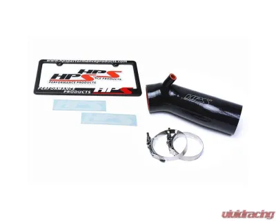 HPS Performance Products Black Reinforced Silicone Post MAF Air Intake Hose Kit for Honda Accord 2013-2016 2.4L - 57-1445-BLK
