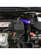 HPS Blue Reinforced Silicone Post MAF Air Intake Hose Kit for Honda 13-16 Accord 2.4L                                     - 57-1445-BLUE - Image 2