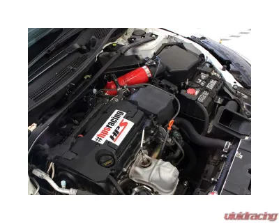 HPS Red Reinforced Silicone Post MAF Air Intake Hose Kit for Honda 13-16 Accord 2.4L - 57-1445-RED
