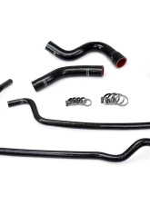 HPS Black Reinforced Silicone Radiator + Heater Hose Kit Coolant for Jeep 01-04 Grand Cherokee WJ 4.7L V8                                     - 57-1449-BLK - Image 2