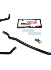 HPS Performance Products Black Silicone Heater Hose Kit for 2001-2004 Jeep Grand Cherokee WJ 4.7L V8                                     - 57-1449H-BLK - Image 2