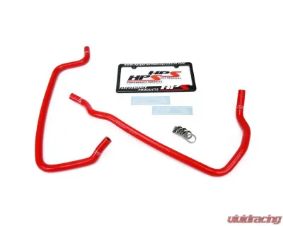 HPS Red Reinforced Silicone Heater Hose Kit Coolant for Jeep 01-04 Grand Cherokee WJ 4.7L V8 - 57-1449H-RED
