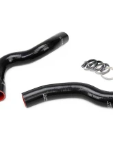 HPS Performance Products Black Reinforced Silicone Radiator Hose Kit for Jeep 01-04 Grand Cherokee WJ 4.7L V8                                     - 57-1449R-BLK - Image 2