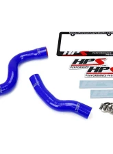 HPS Performance Products Blue Reinforced Silicone Radiator Hose Kit for 01-04 Jeep Grand Cherokee WJ 4.7L V8                                     - 57-1449R-BLUE - Image 2