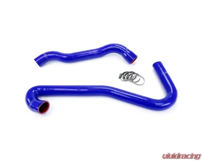 HPS Blue Reinforced Silicone Radiator Hose Kit Coolant for Jeep 06-08 Grand Cherokee SRT8 6.1L V8 WK1 - 57-1453-BLUE