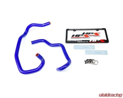 HPS Reinforced Blue Silicone Heater Hose Kit Coolant for Toyota 05-16 Tacoma 4.0L V6 - 57-1469-BLUE