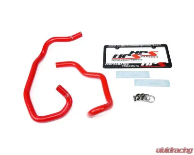 HPS Reinforced Red Silicone Heater Hose Kit Coolant for Toyota 05-16 Tacoma 4.0L V6 - 57-1469-RED