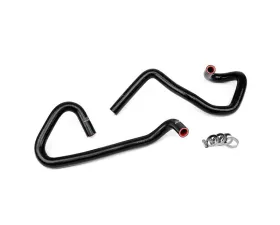 HPS Reinforced Black Silicone Heater Hose Kit Coolant for Toyota 05-18 Tacoma 2.7L 4Cyl