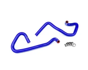 HPS Reinforced Blue Silicone Heater Hose Kit Coolant for Toyota 05-18 Tacoma 2.7L 4Cyl
