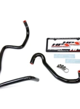 HPS Performance Products Black Silicone Heater Hose Kit for Jeep Grand Cherokee WK1 2006-2010, Commander 2006-2010 5.7L V8                                     - 57-1471-BLK - Image 2