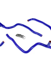 HPS Blue Reinforced Silicone Heater Hose Kit Coolant for Jeep 06-10 Commander 5.7L V8 with Rear A/C                                     - 57-1472-BLUE - Image 2