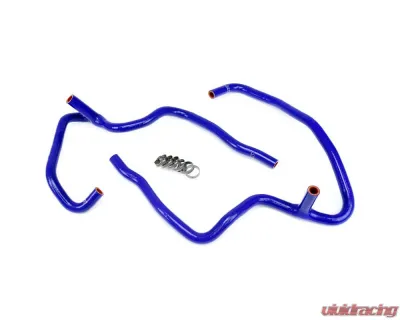 HPS Blue Reinforced Silicone Heater Hose Kit Coolant for Jeep 06-10 Commander 5.7L V8 with Rear A/C - 57-1472-BLUE
