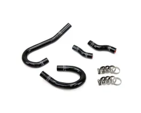 HPS Black Reinforced Silicone Heater Hose Kit Coolant for Jeep 12-15 Grand Cherokee WK2 SRT8 6.4L
