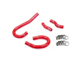 HPS Red Reinforced Silicone Heater Hose Kit Coolant for Jeep 12-15 Grand Cherokee WK2 SRT8 6.4L