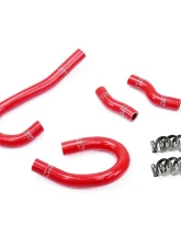 HPS Performance Products Red Silicone Heater Hose Kit for 2012-2015 Jeep Grand Cherokee SRT8 6.4L                                     - 57-1473-RED - Image 2