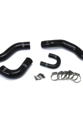 HPS Performance High Temp 3-Ply Reinforced Silicone Radiator Hose Kit Black for Toyota 1984-1995 22RE Non Turbo EFI                                     - 57-1477-BLK - Image 2