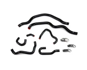 HPS Black Reinforced Silicone Radiator and Heater Hose Kit Coolant for Honda 00-05 S2000