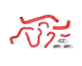 HPS Red Reinforced Silicone Radiator and Heater Hose Kit Coolant for Honda 06-09 S2000