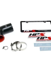 HPS Black Reinforced Silicone Post MAF Air Intake Hose Kit for Mazda 06-08 MX-5 Miata NC1                                     - 57-1493-BLK - Image 3