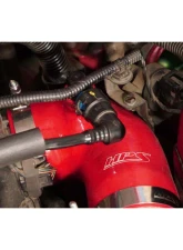 HPS Black Reinforced Silicone Post MAF Air Intake Hose Kit for Mazda 06-08 MX-5 Miata NC1                                     - 57-1493-BLK - Image 2