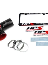 HPS Black Reinforced Silicone Post MAF Air Intake Hose Kit for Mazda 09-15 MX-5 Miata NC2 NC3                                     - 57-1494-BLK - Image 3