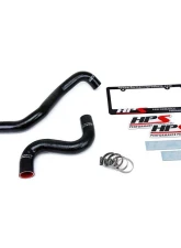 HPS Performance Products Black Silicone Radiator & Heater Hose Kit for Ford Mustang GT 2015-2022                                     - 57-1502-BLK - Image 2